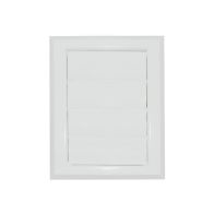 Kratka z ruchomą żaluzją 175x215 mm PVC nawiewna