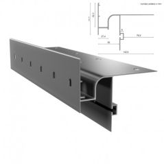 Profil okapowy W30R - do tarasów podniesionych-wentylowanych (system basic+)