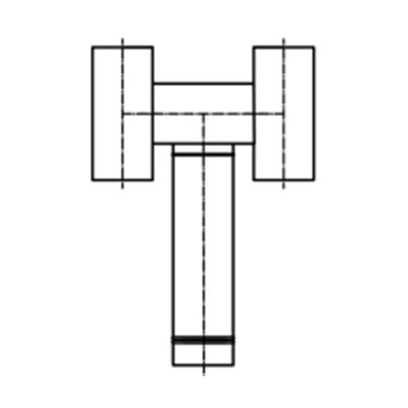 Deflektor typu "H" SWR Ø 110mm ocynk