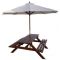 Ławostół – Stół piwny z parasolem